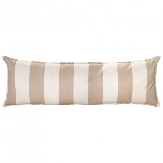 Long Plush Sunbrella Hammock Pillow - Regency Sand