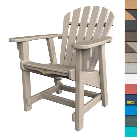 DURAWOOD® Crescent Conversation Chair