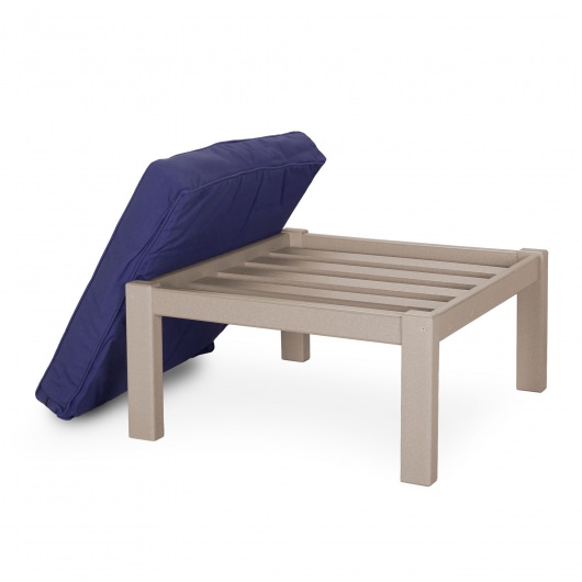 Comfort Ottoman with Sunbrella Cushion