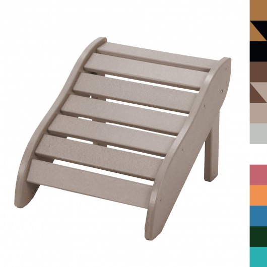 DURAWOOD® 3 Piece Sunrise Adirondack Chair Set