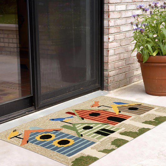 Frontporch Birdhouses Outdoor Rug