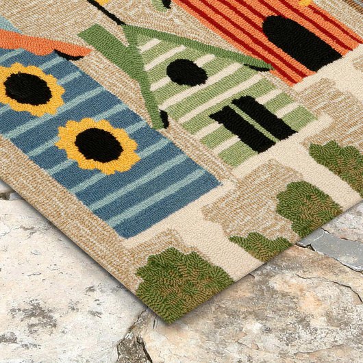 Frontporch Birdhouses Outdoor Rug