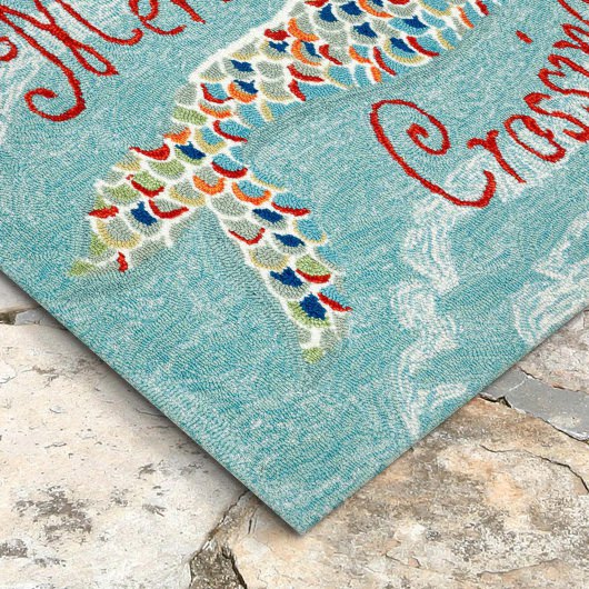 Frontporch Mermaid Crossing Outdoor Rug
