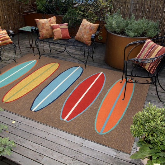 Frontporch Surfboards Outdoor Rug
