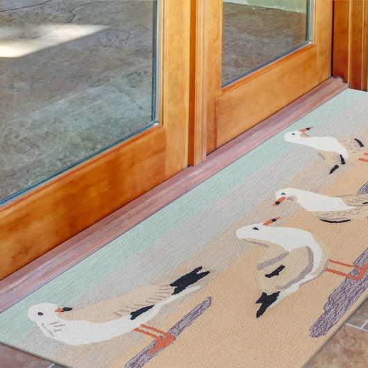 Frontporch Gulls Indoor/Outdoor Rug - Sand