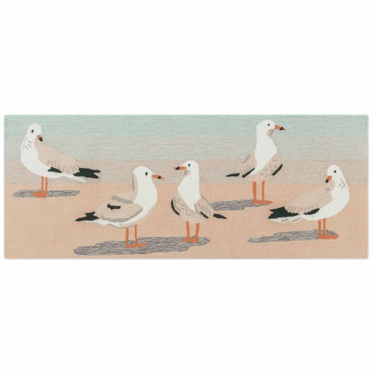 Frontporch Gulls Indoor/Outdoor Rug - Sand
