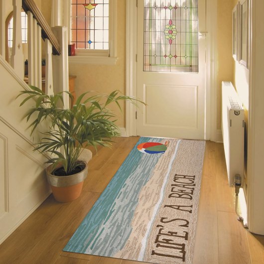 Frontporch Life's A Beach Indoor/Outdoor Rug - Sand