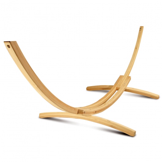 ROMAN ARC® 4-Ply Cypress 15 ft. Wood Hammock Stand