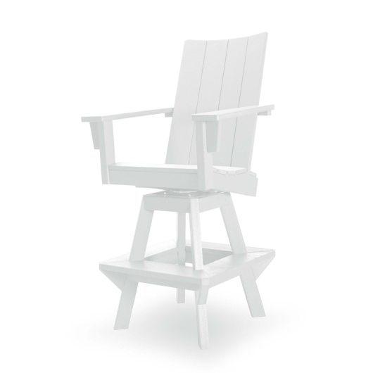 DURAWOOD® 3 Piece Refined Bar Height Swivel Chair Set