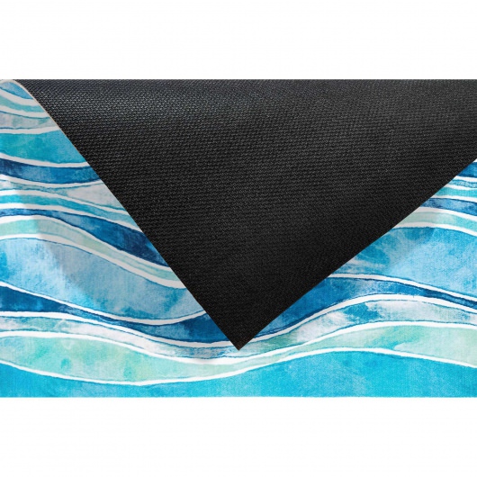 Illusions Wave - Ocean Indoor/Outdoor Mat
