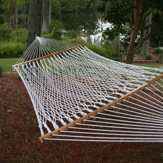 DURACORD® Large Original Rope Hammock - White