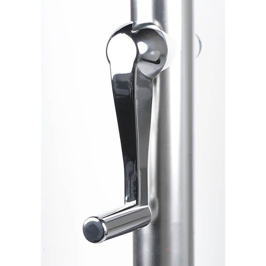7.5 Ft. Crank Lift Classic Steel Patio Umbrella with Button Tilt