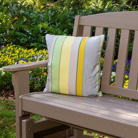 Sunbrella Throw Pillow - Expand Citronelle