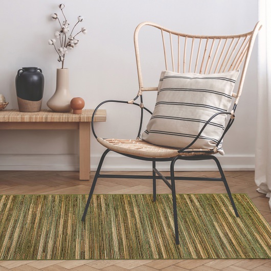Marina Stripes Indoor/Outdoor Rug - Green