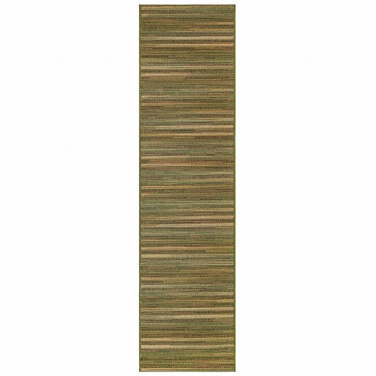 Marina Stripes Indoor/Outdoor Rug - Green