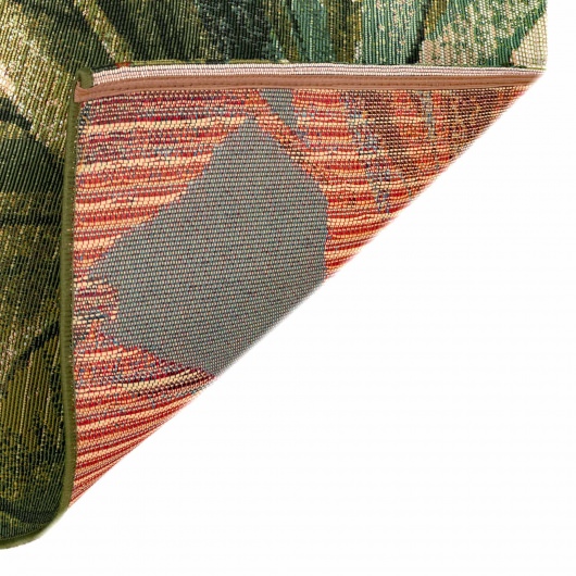 Marina Tropical Leaf Indoor/Outdoor Rug - Cream