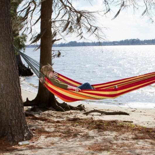Double Sola Handwoven Mayan Rope Hammock