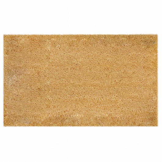 Natura Solid Outdoor Mat - Natural