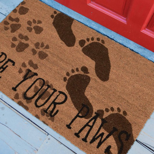 Natura Wipe Your Paws Outdoor Mat - Natural