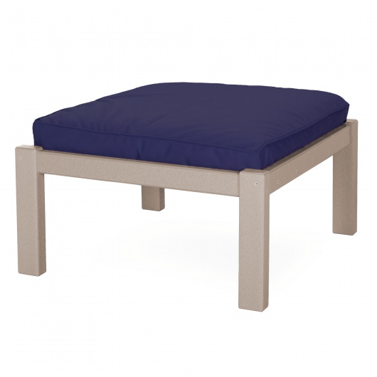 Comfort Ottoman with Sunbrella Cushion