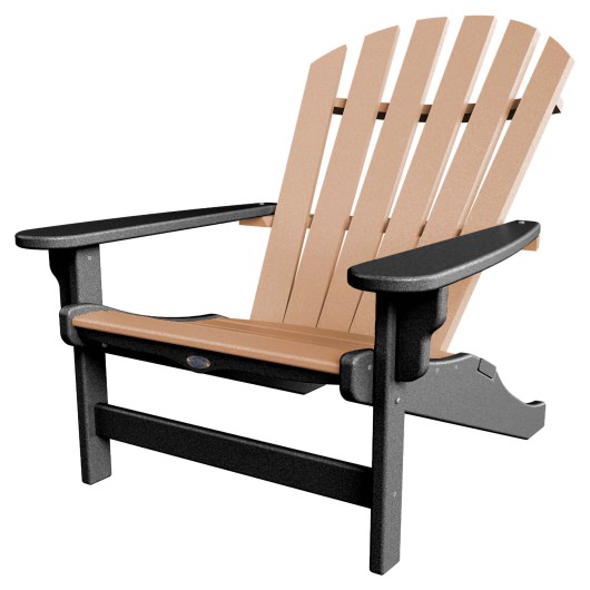 3 Piece Fanback Adirondack Chair and Tete-A-Tete Set