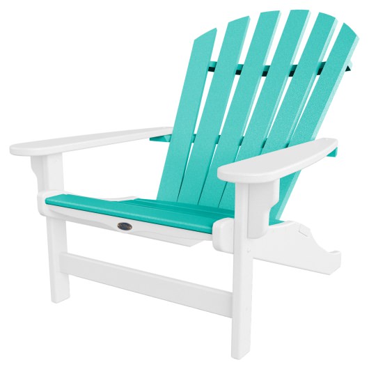 3 Piece Fanback Adirondack Chair and Tete-A-Tete Set