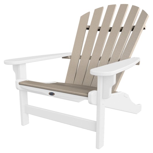 3 Piece Fanback Adirondack Chair and Tete-A-Tete Set