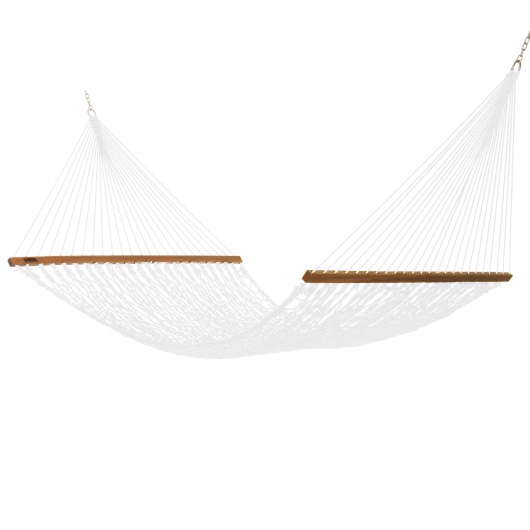 Executive DuraCord Rope Hammock - White