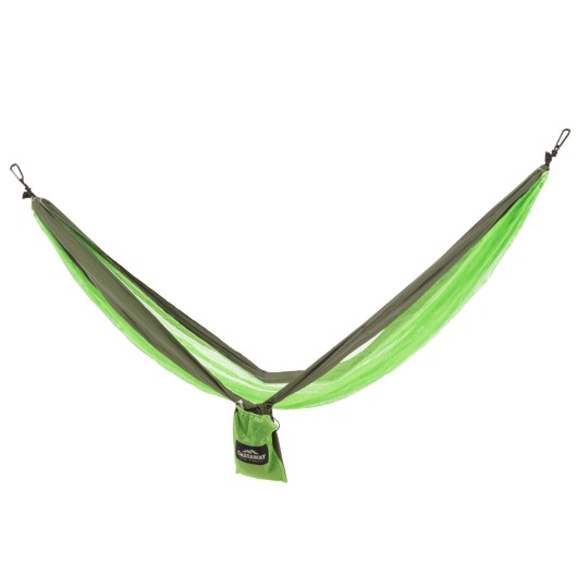 Double Mesh Travel Hammock - Green