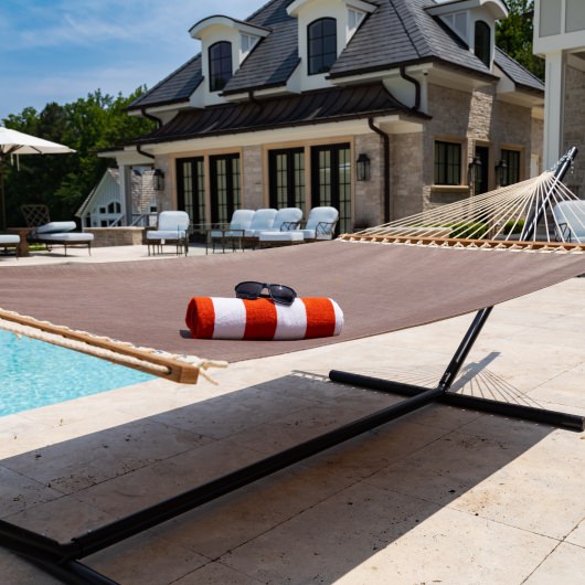 Large Sunbrella Quick Dry Hammock - Augustine Sable