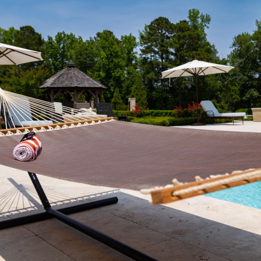 Large Sunbrella Quick Dry Hammock - Augustine Sable