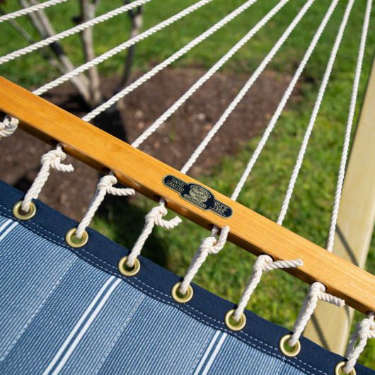 Large Quilted Sunbrella Fabric Hammock - Equal Ink