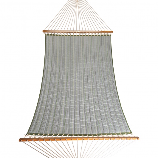 Large Quilted Sunbrella Fabric Hammock - Refine Cactus