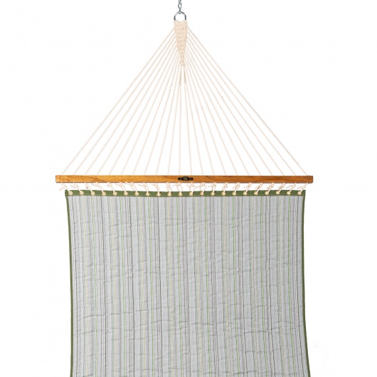 Large Quilted Sunbrella Fabric Hammock - Refine Cactus
