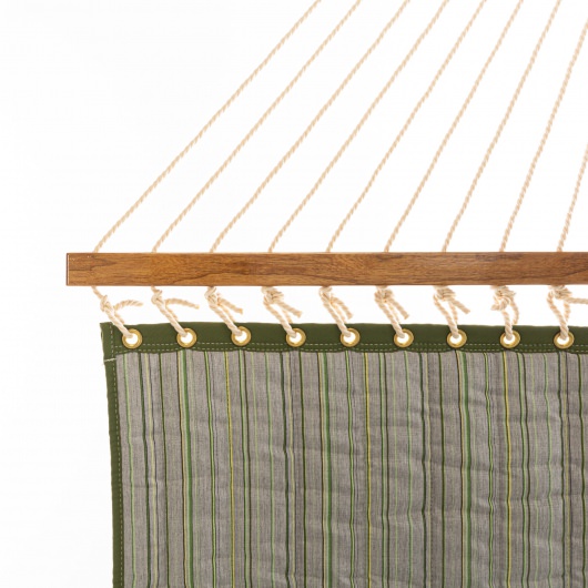 Large Quilted Sunbrella Fabric Hammock - Refine Cactus