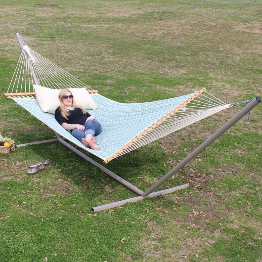Single Layer Fabric Hammock - Rhodes Quartz