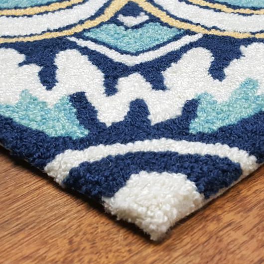 Ravella Floral Tile Navy