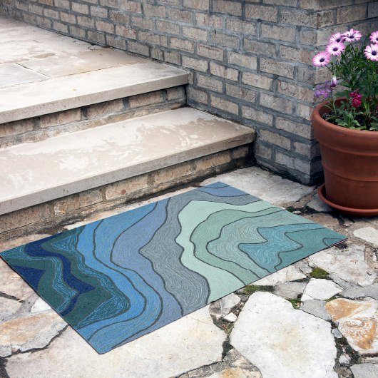 Ravella Mykonos Water Outdoor Rug