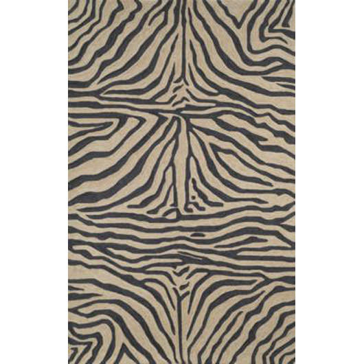 Ravella Zebra Black Outdoor Rug