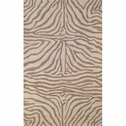 Ravella Zebra Brown Outdoor Rug