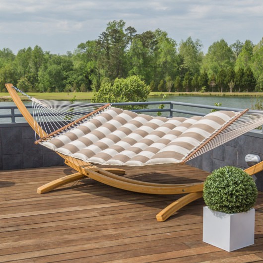 Sunbrella Pillowtop Hammock - Regency Sand
