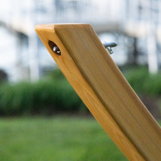 ROMAN ARC® 4-Ply Cypress 15 ft. Wood Hammock Stand