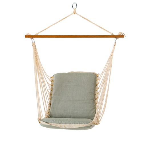 Sunbrella Cushioned Single Swing - Cast Oasis