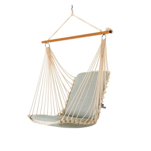 Sunbrella Cushioned Single Swing - Cast Oasis