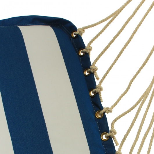 Sunbrella Cushioned Single Swing - Cabana Regatta
