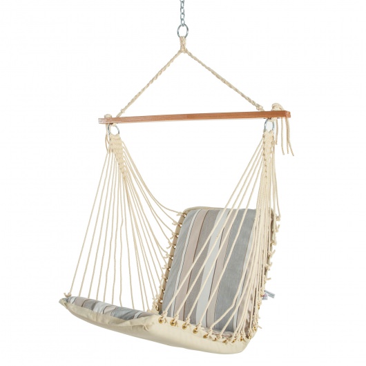 Sunbrella Cushioned Single Swing - Expand Dove