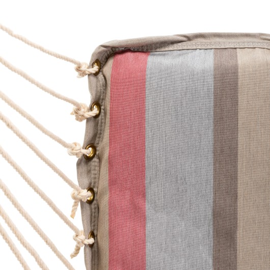 Sunbrella Cushioned Single Swing - Gateway Blush
