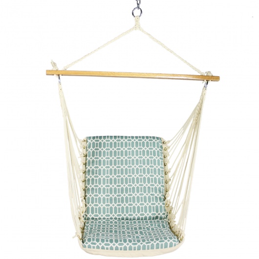 Single Cushioned Swing - Rhodes Quartz