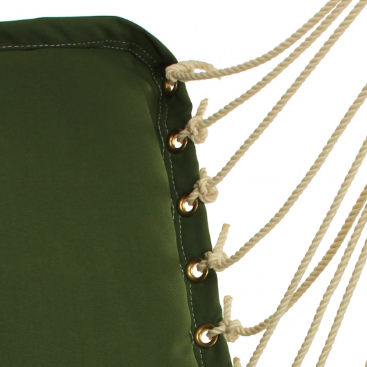 Duracord Cushioned Single Swing - Leaf Green