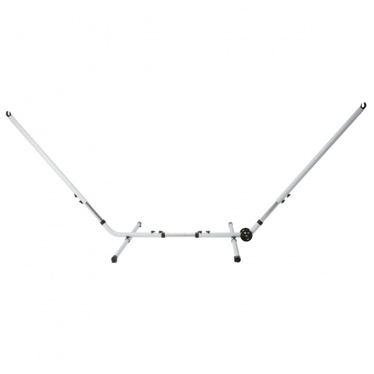 white hammock with stand